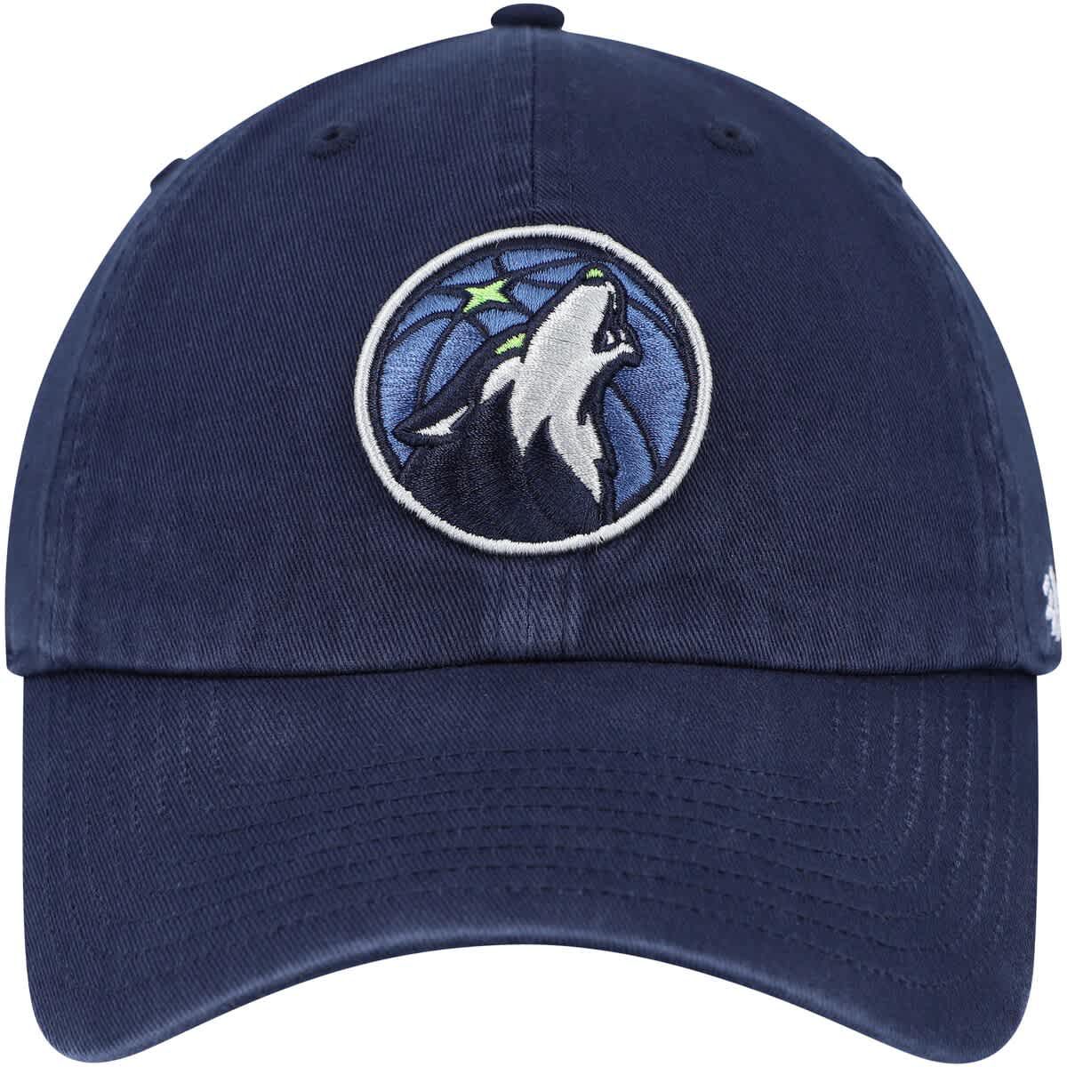 NBA Minnesota Timberwolves Alternate Logo Clean Up Adjustable Hat