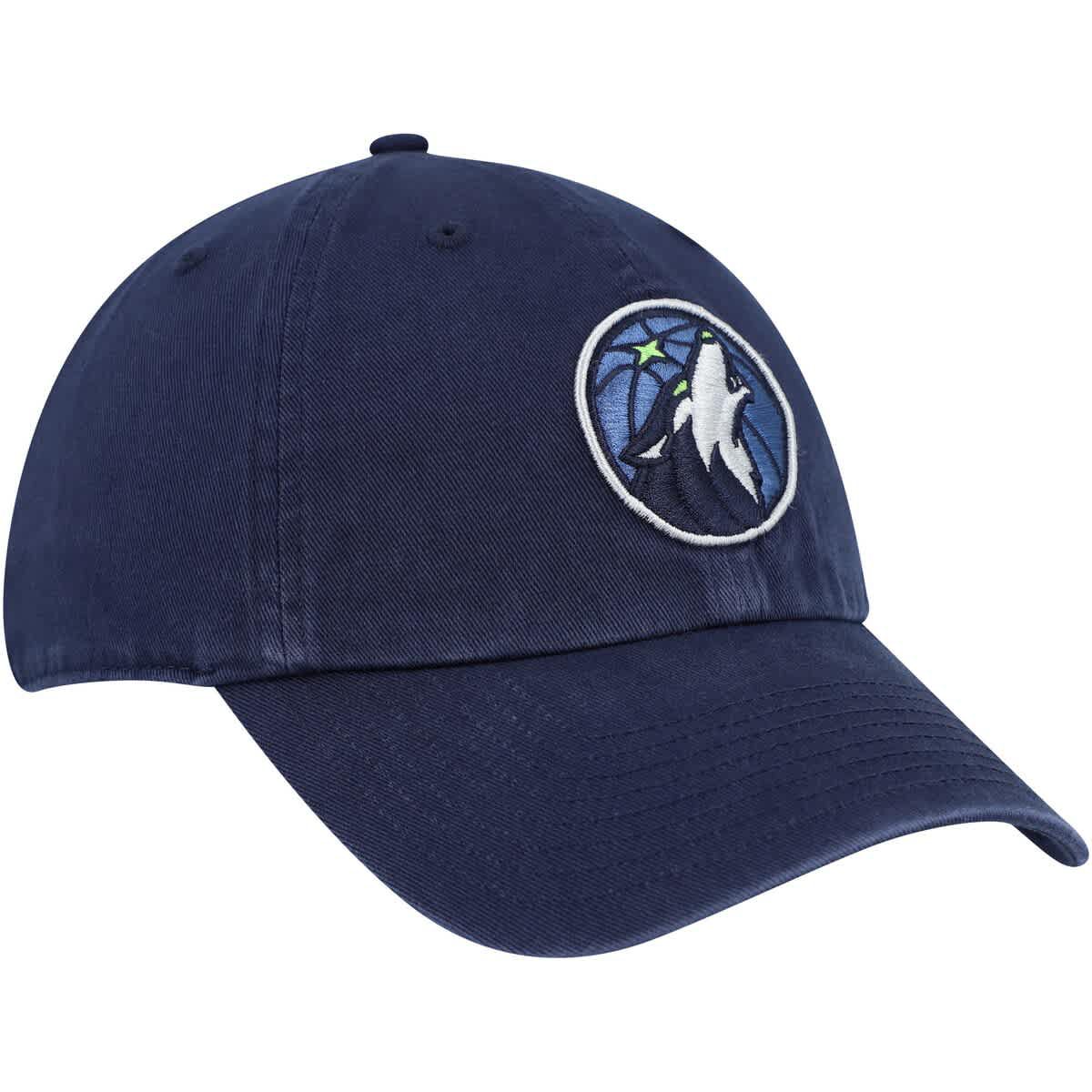 NBA Minnesota Timberwolves Alternate Logo Clean Up Adjustable Hat