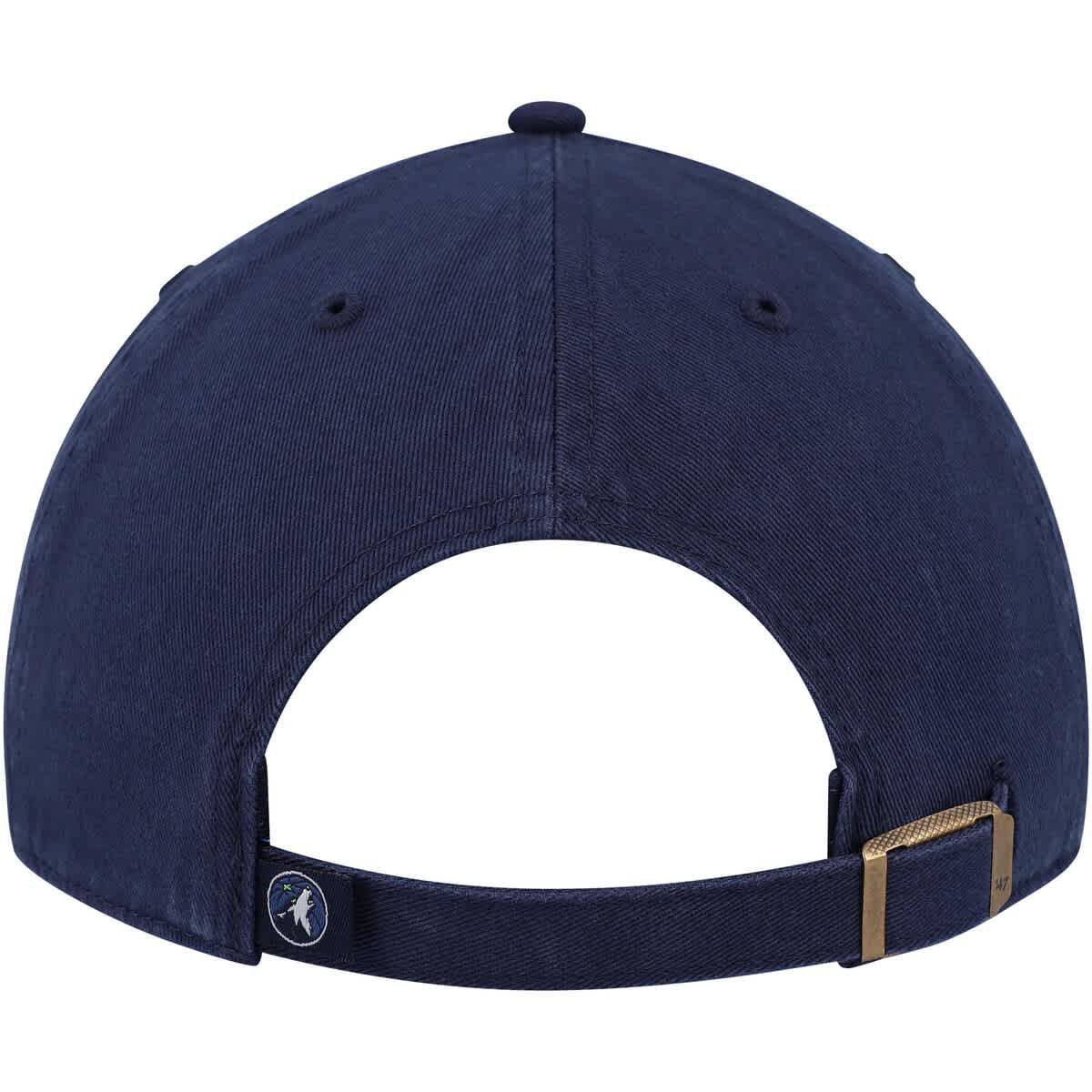 NBA Minnesota Timberwolves Alternate Logo Clean Up Adjustable Hat