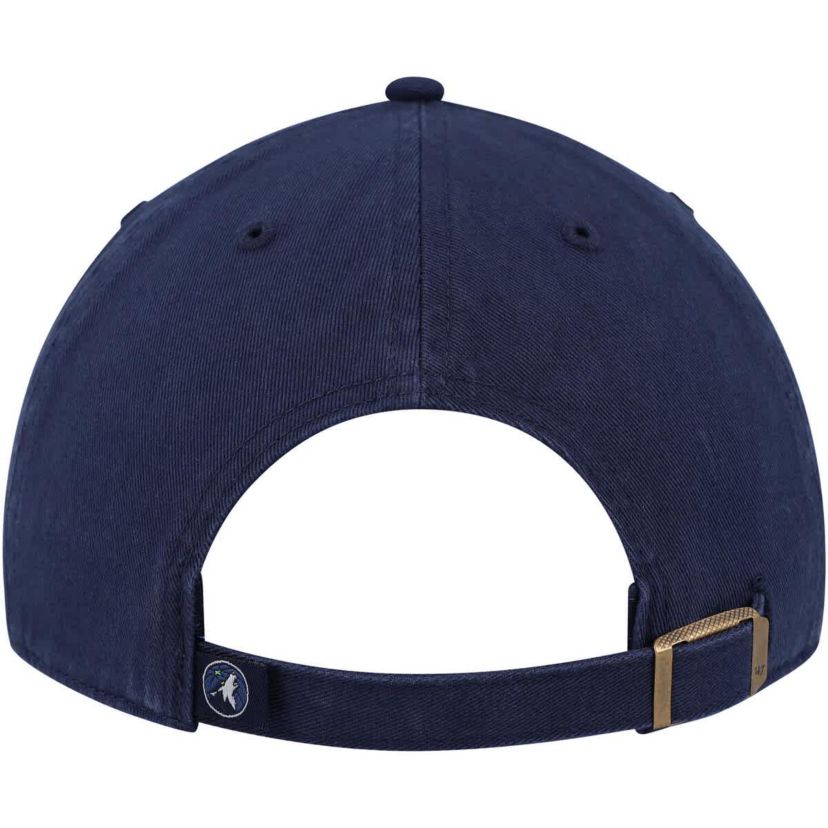 NBA Minnesota Timberwolves Alternate Logo Clean Up Adjustable Hat