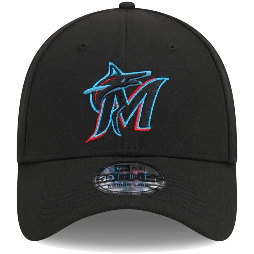 MLB Miami Marlins Logo 39THIRTY Flex Hat