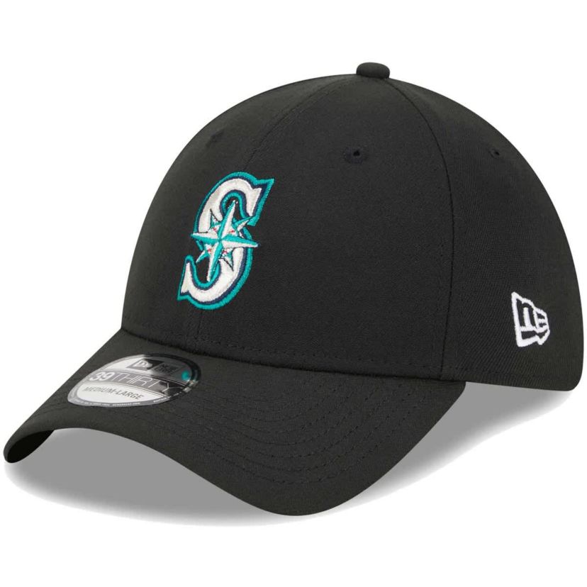 MLB Seattle Mariners Logo 39THIRTY Flex Hat