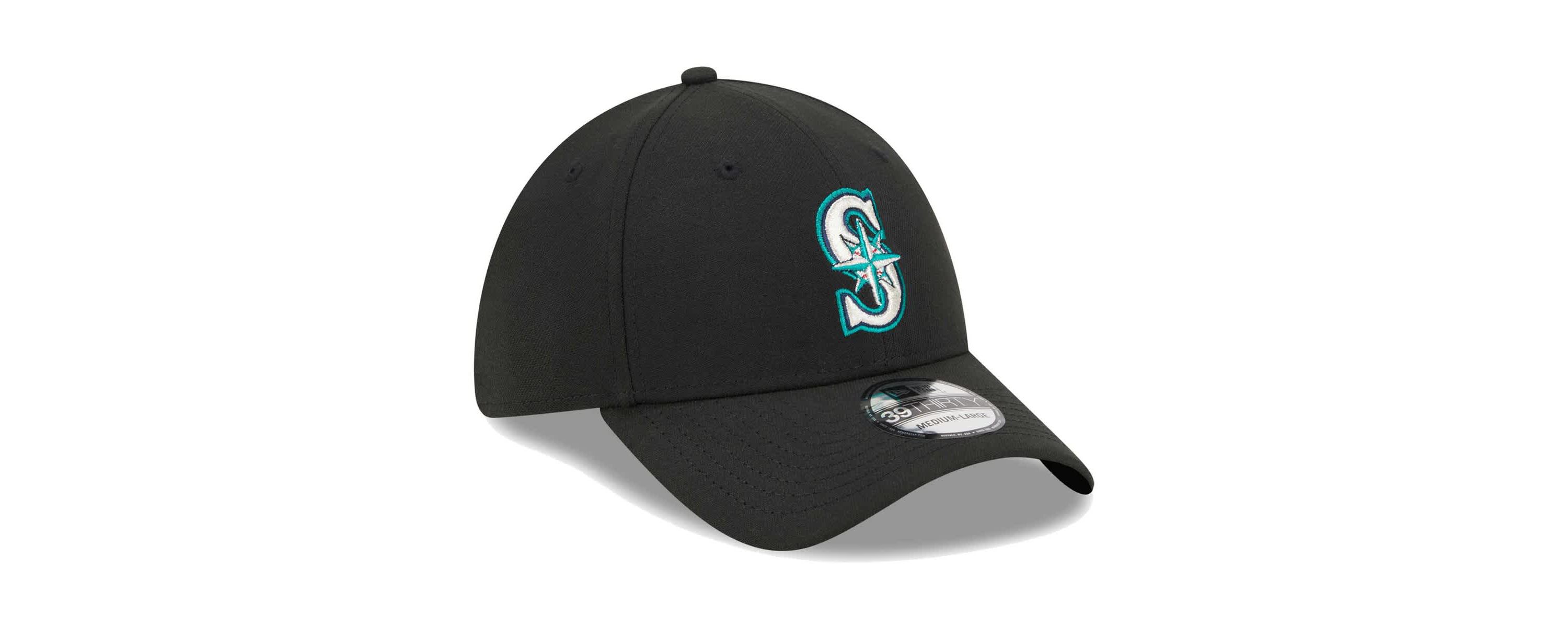 MLB Seattle Mariners Logo 39THIRTY Flex Hat
