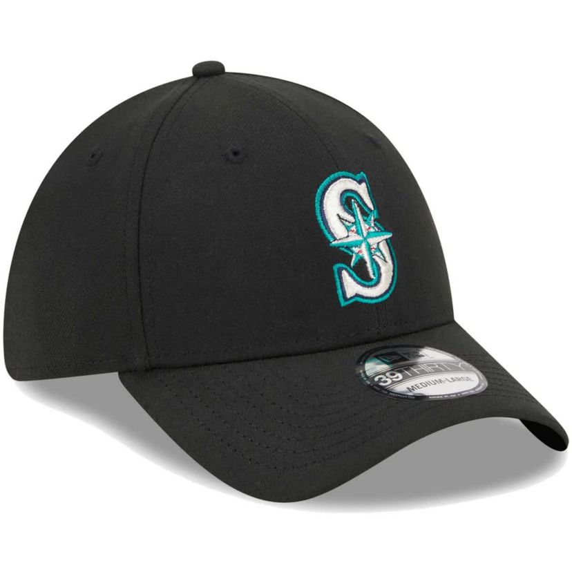 MLB Seattle Mariners Logo 39THIRTY Flex Hat