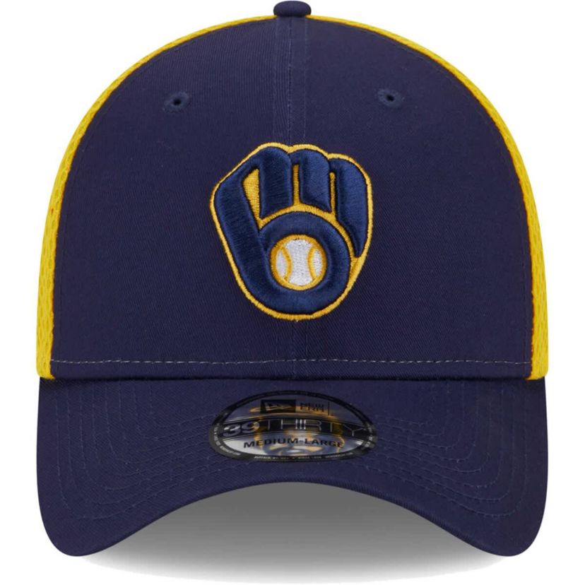 MLB Milwaukee Brewers Team Neo 39THIRTY Flex Hat