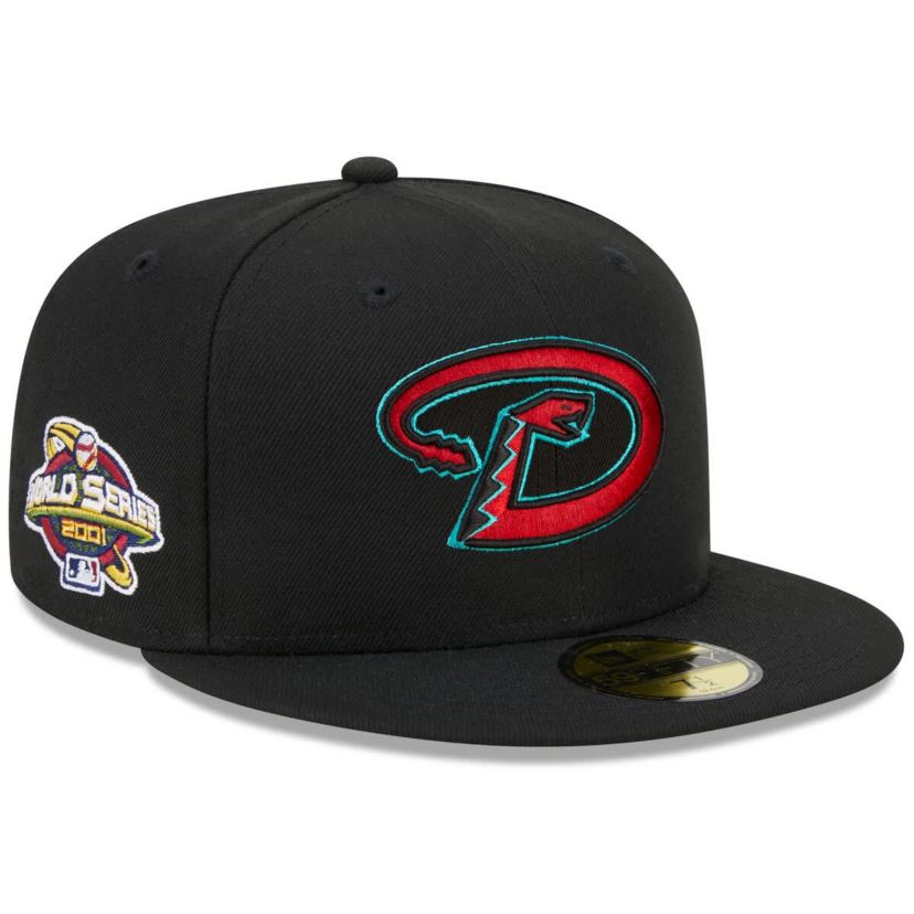 MLB Arizona Diamondbacks Alternate Logo 2001 World Series Team Color 59FIFTY Fitted Hat
