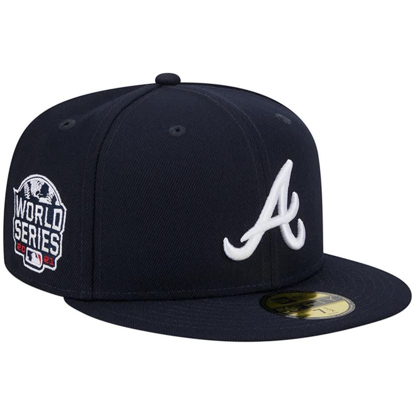 MLB Atlanta Braves 2021 World Series Team Color 59FIFTY Fitted Hat