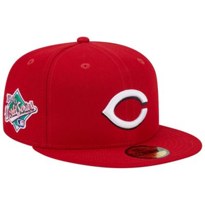 New Era Men's MLB Cincinnati Reds 1990 World Series Team Color 59FIFTY Fitted Hat