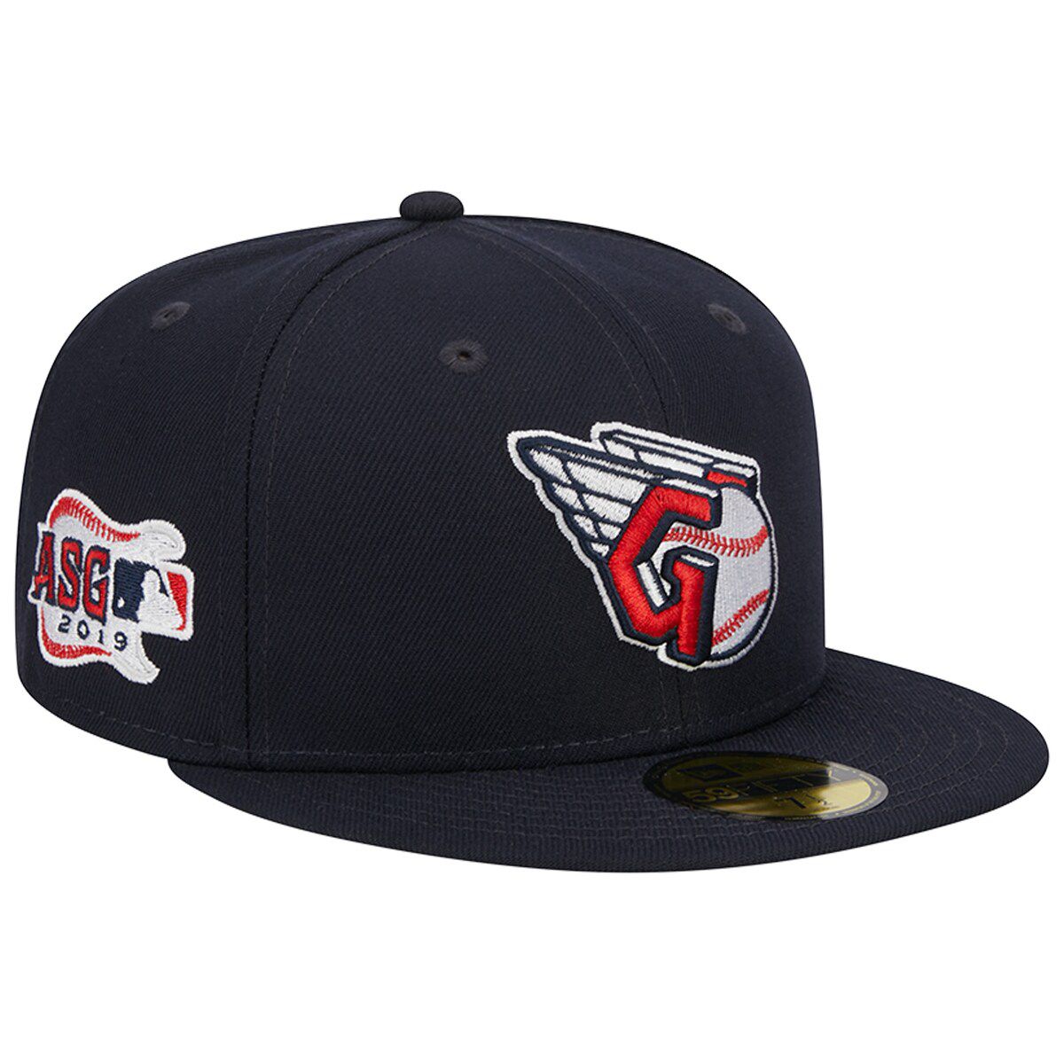 MLB Cleveland Guardians Primary Logo 2019 MLB All-Star Game Team Color 59FIFTY Fitted Hat
