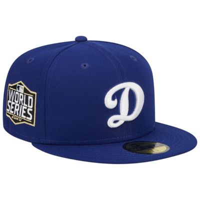 New Era Men's MLB Los Angeles Dodgers Alternate Logo 2020 World Series Team Color 59FIFTY Fitted Hat, 7 3/8