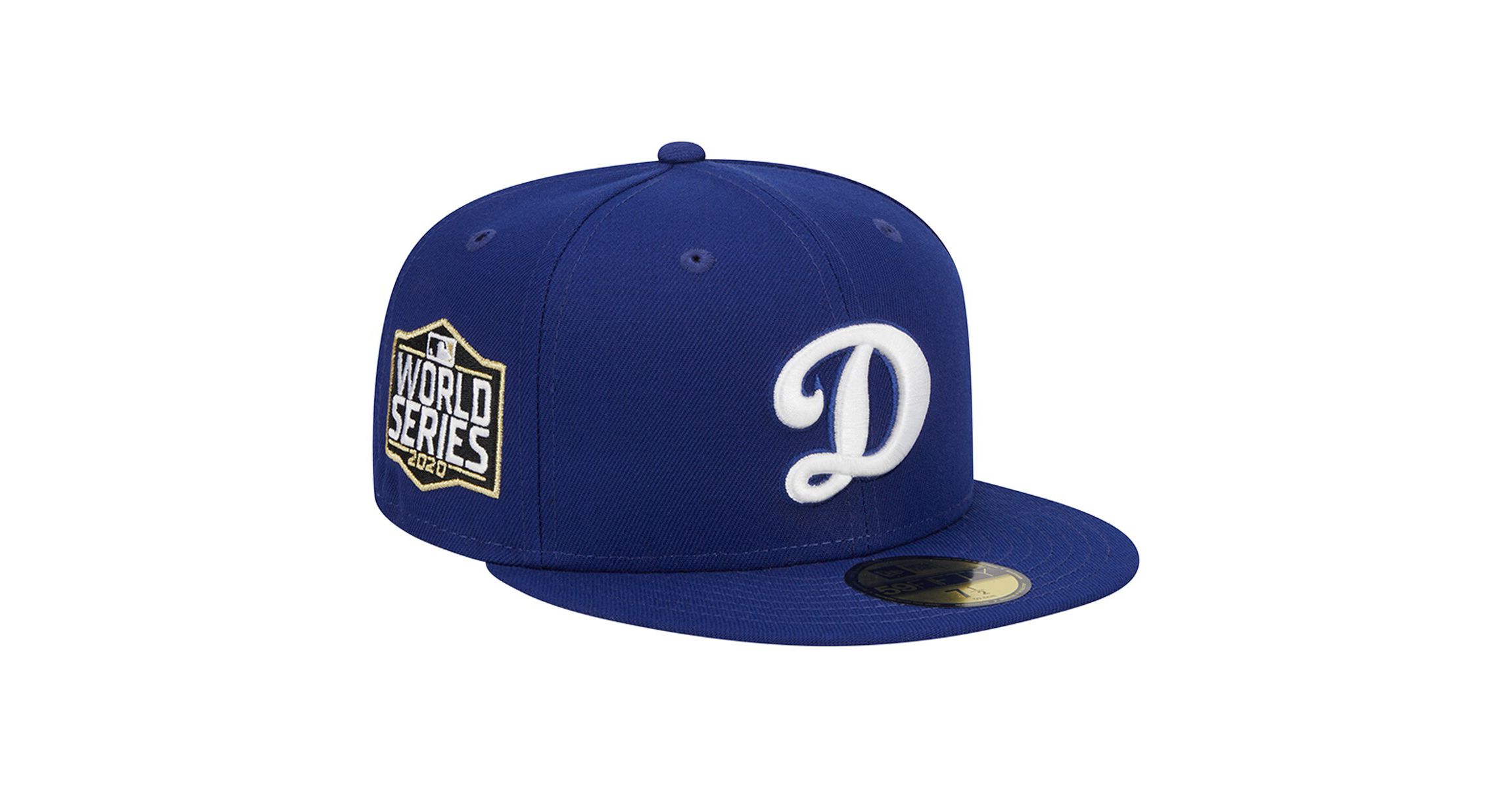 MLB Los Angeles Dodgers Alternate Logo 2020 World Series Team Color 59FIFTY Fitted Hat