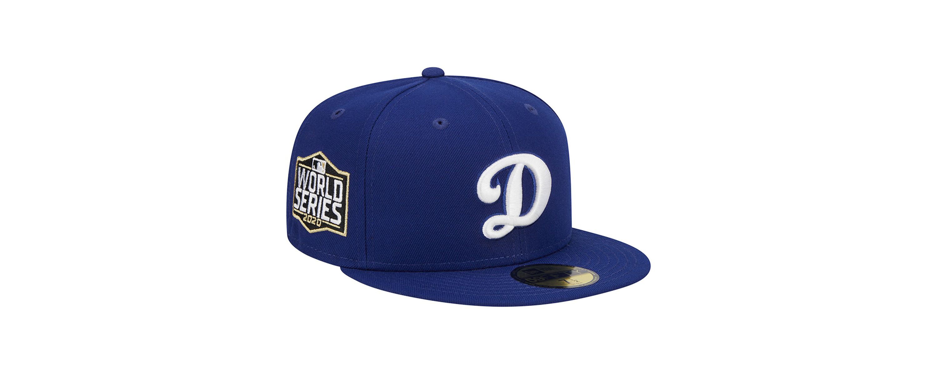 MLB Los Angeles Dodgers Alternate Logo 2020 World Series Team Color 59FIFTY Fitted Hat