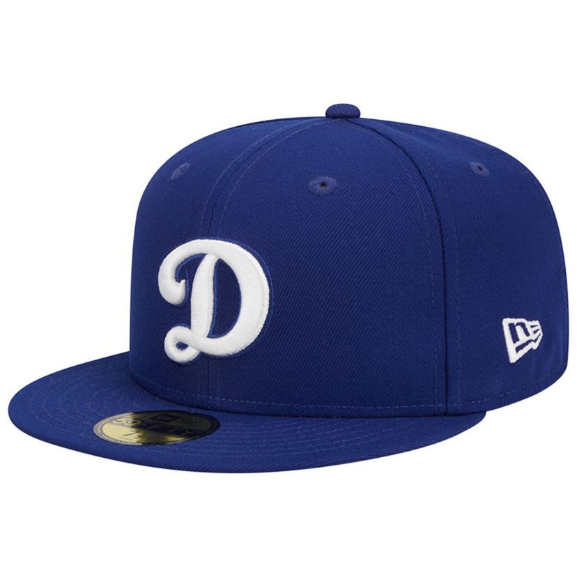 MLB Los Angeles Dodgers Alternate Logo 2020 World Series Team Color 59FIFTY Fitted Hat