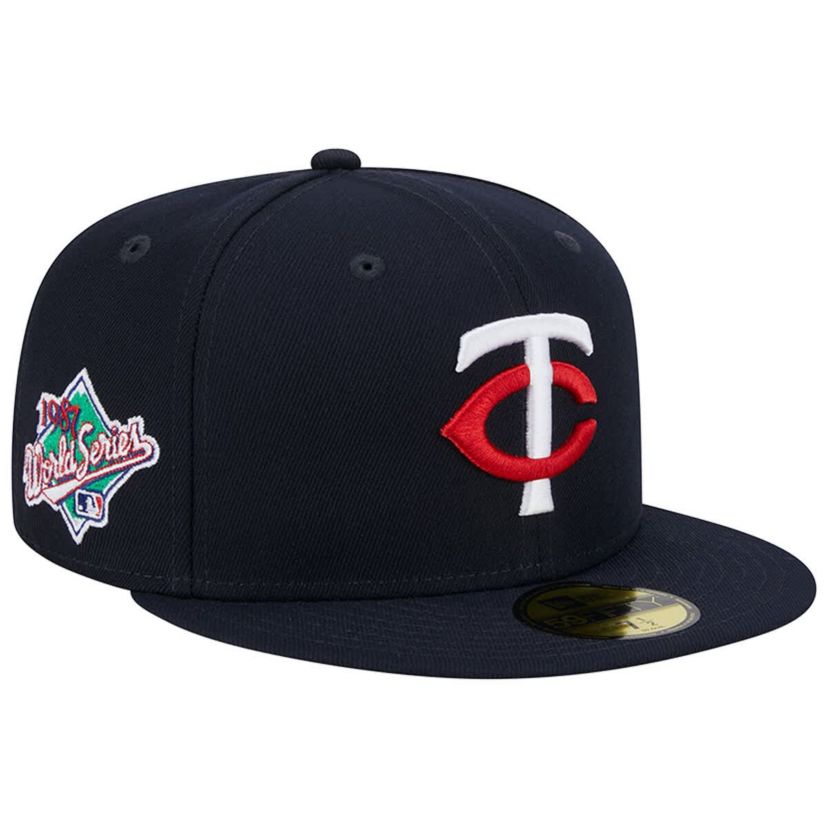 MLB Minnesota Twins 1987 World Series Team Color 59FIFTY Fitted Hat