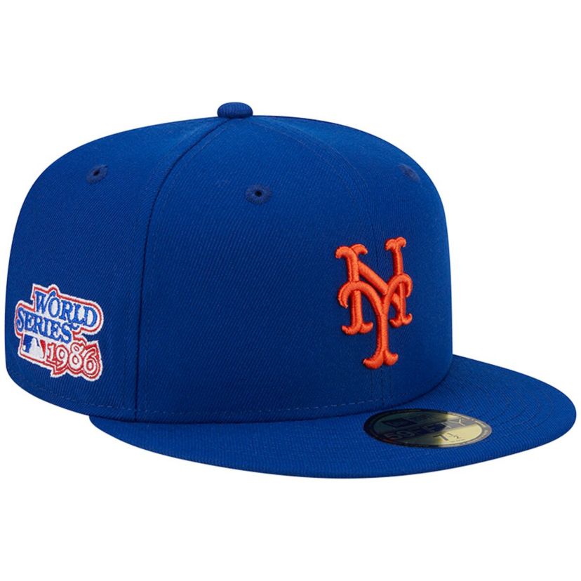 MLB New York Mets 1986 World Series Team Color 59FIFTY Fitted Hat