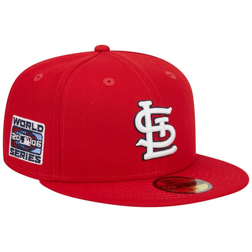 MLB St. Louis Cardinals 2006 World Series Team Color 59FIFTY Fitted Hat