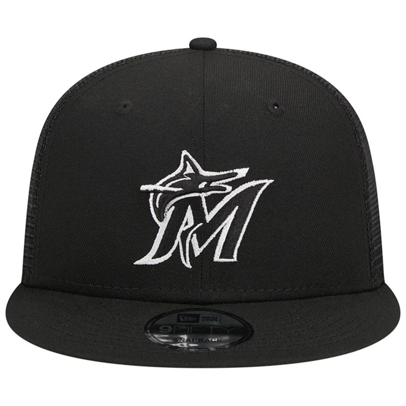 MLB Miami Marlins Trucker 9FIFTY Snapback Hat