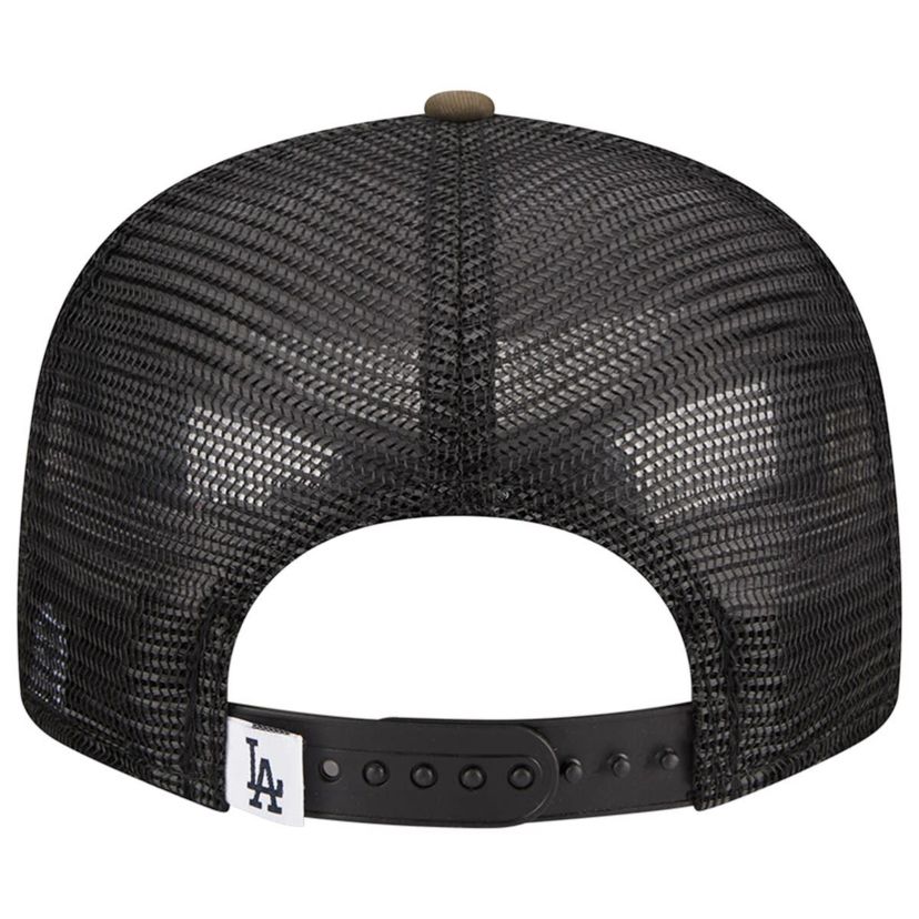 MLB Los Angeles Dodgers Woodland Trucker 9FIFTY Snapback Hat