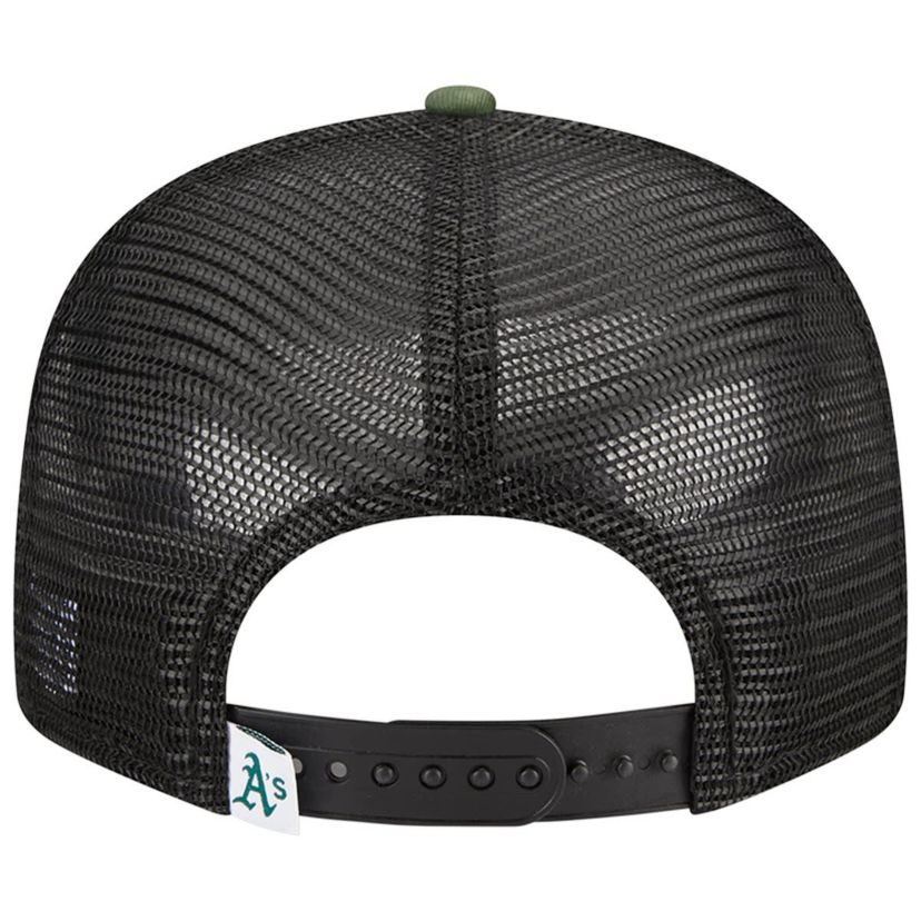MLB Oakland Athletics Woodland Trucker 9FIFTY Snapback Hat