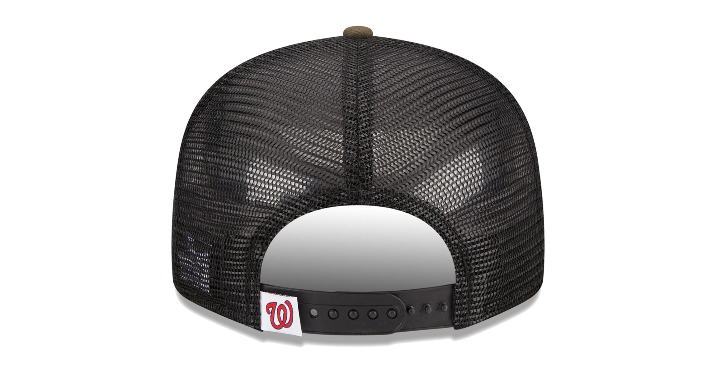 MLB Washington Nationals Woodland Trucker 9FIFTY Snapback Hat