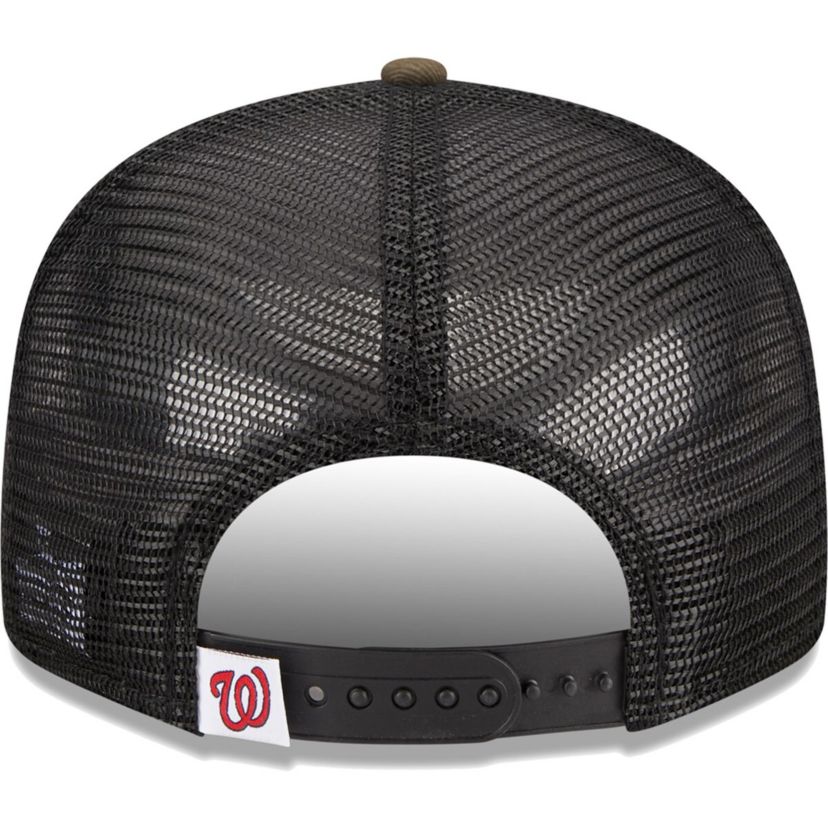 MLB Washington Nationals Woodland Trucker 9FIFTY Snapback Hat