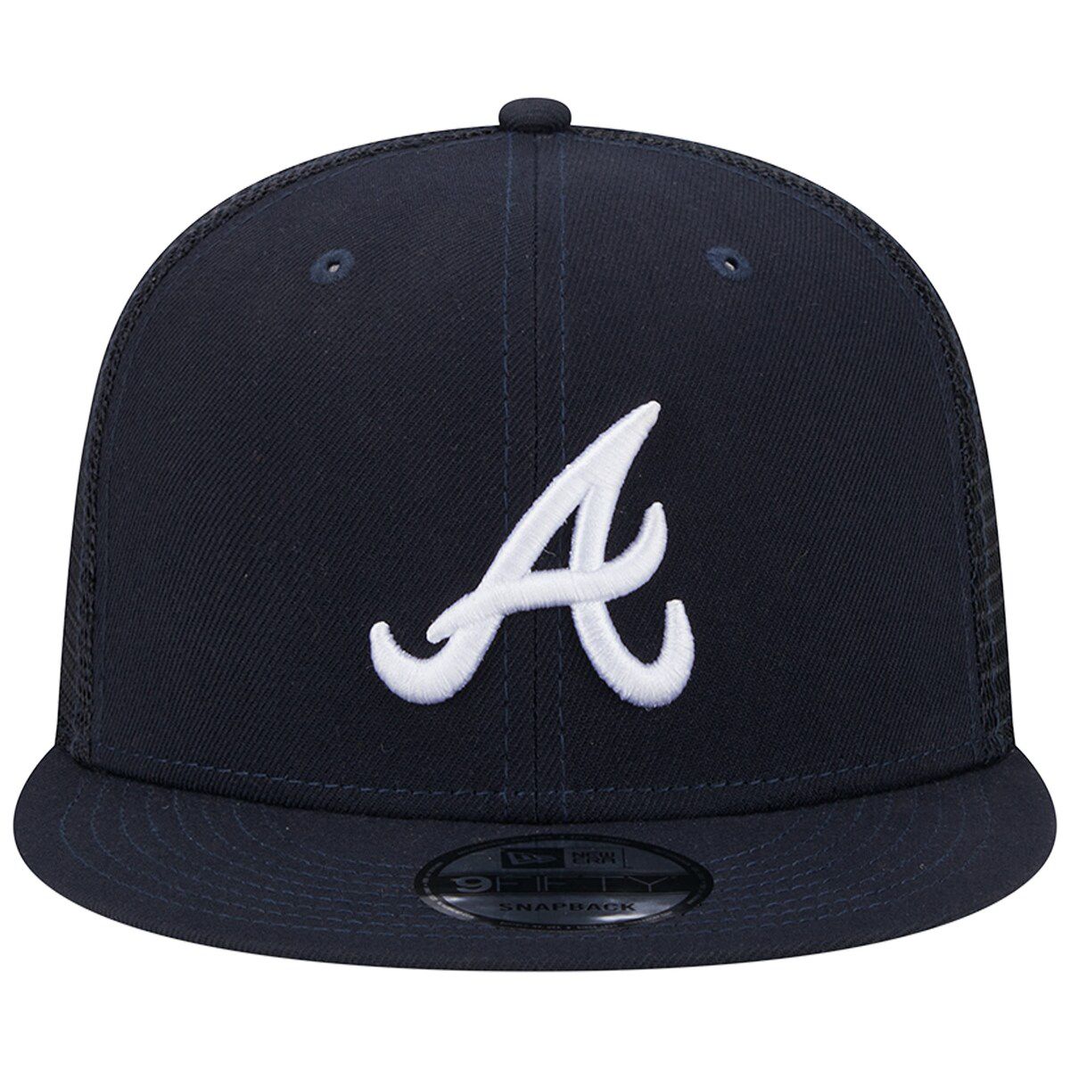 MLB Atlanta Braves Team Color Trucker 9FIFTY Snapback Hat
