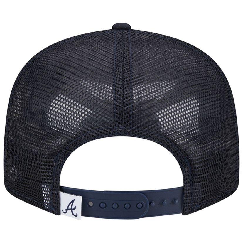 MLB Atlanta Braves Team Color Trucker 9FIFTY Snapback Hat