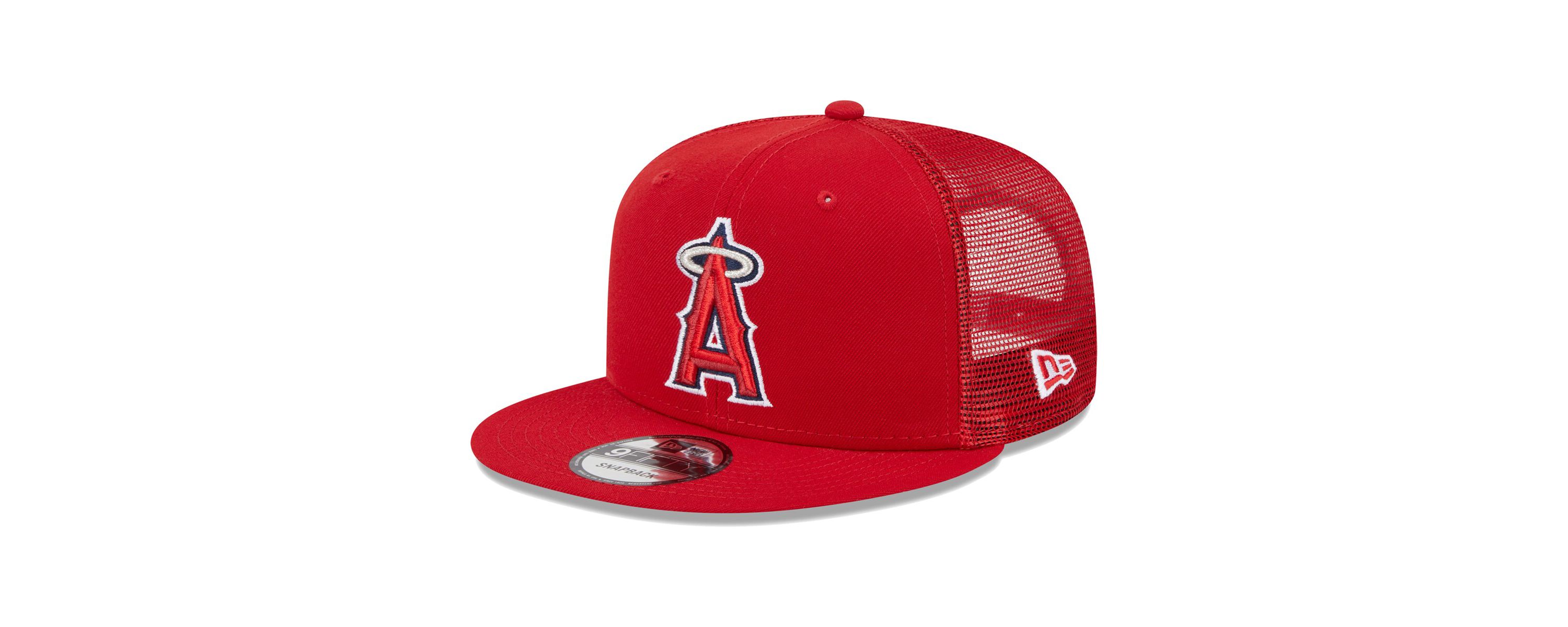 MLB Los Angeles Angels Team Color Trucker 9FIFTY Snapback Hat
