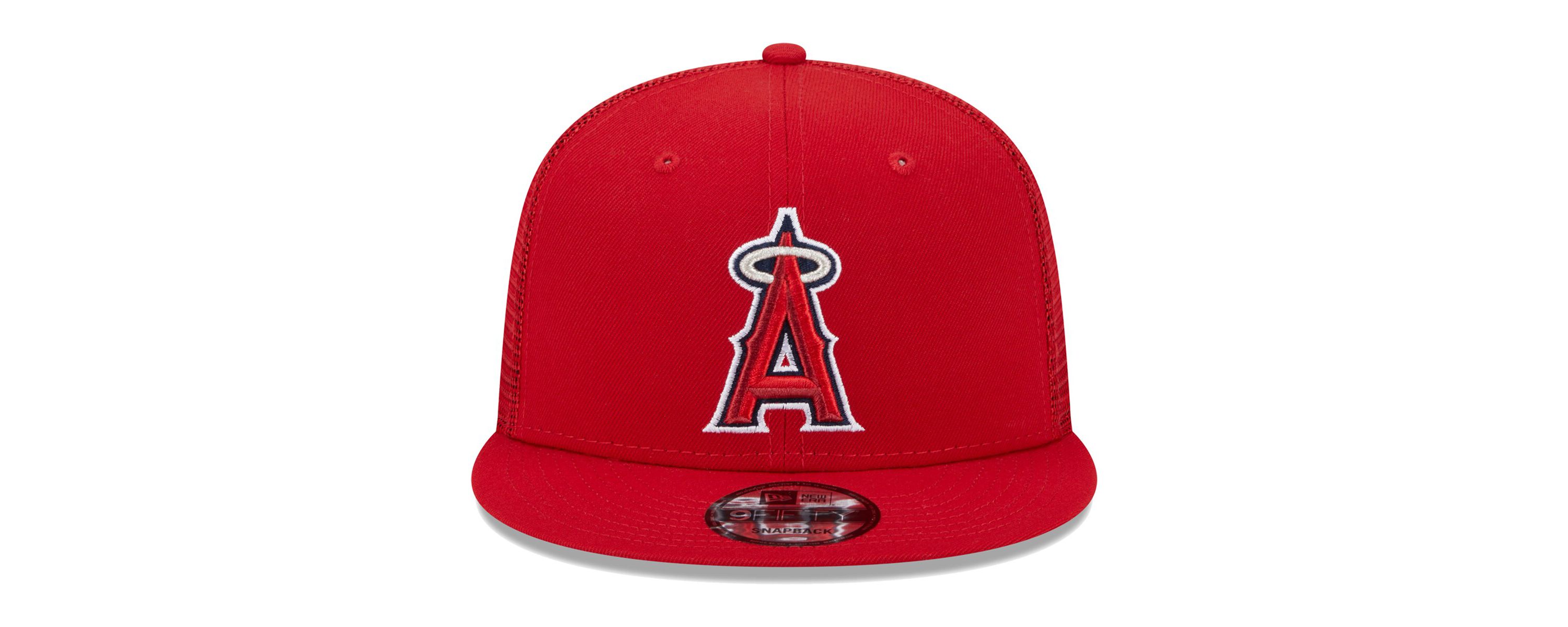 MLB Los Angeles Angels Team Color Trucker 9FIFTY Snapback Hat