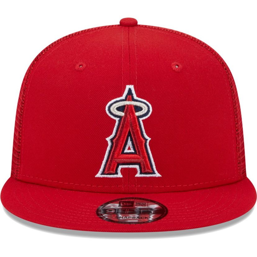 MLB Los Angeles Angels Team Color Trucker 9FIFTY Snapback Hat