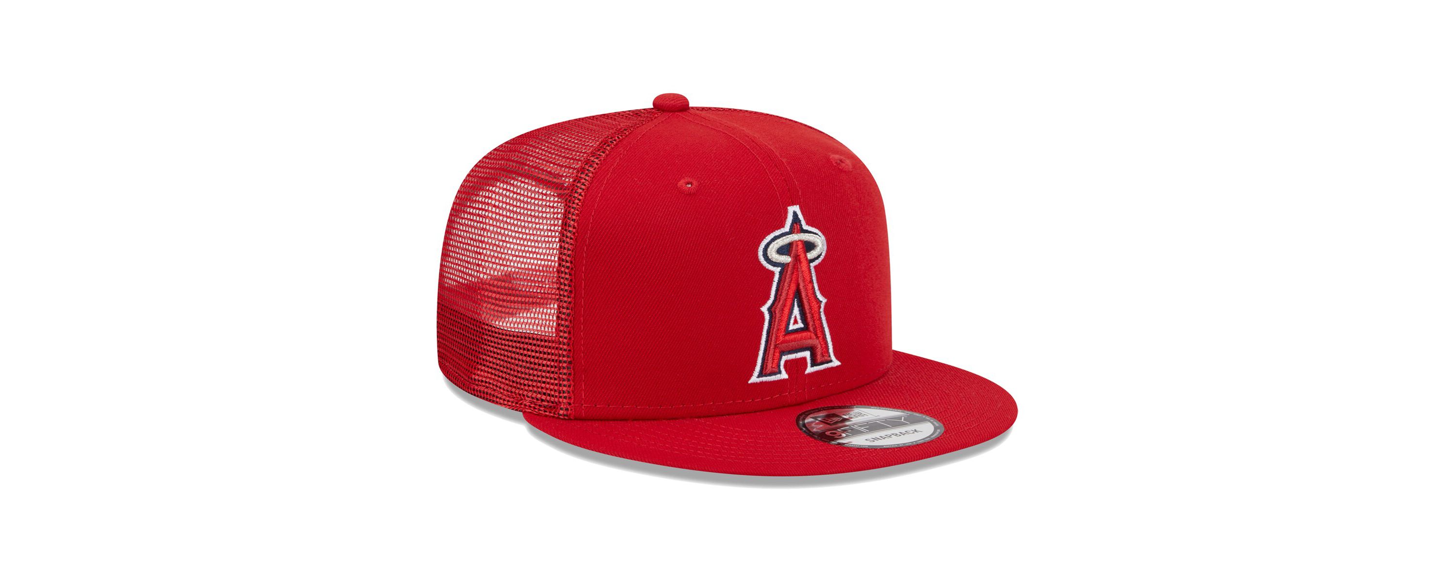 MLB Los Angeles Angels Team Color Trucker 9FIFTY Snapback Hat