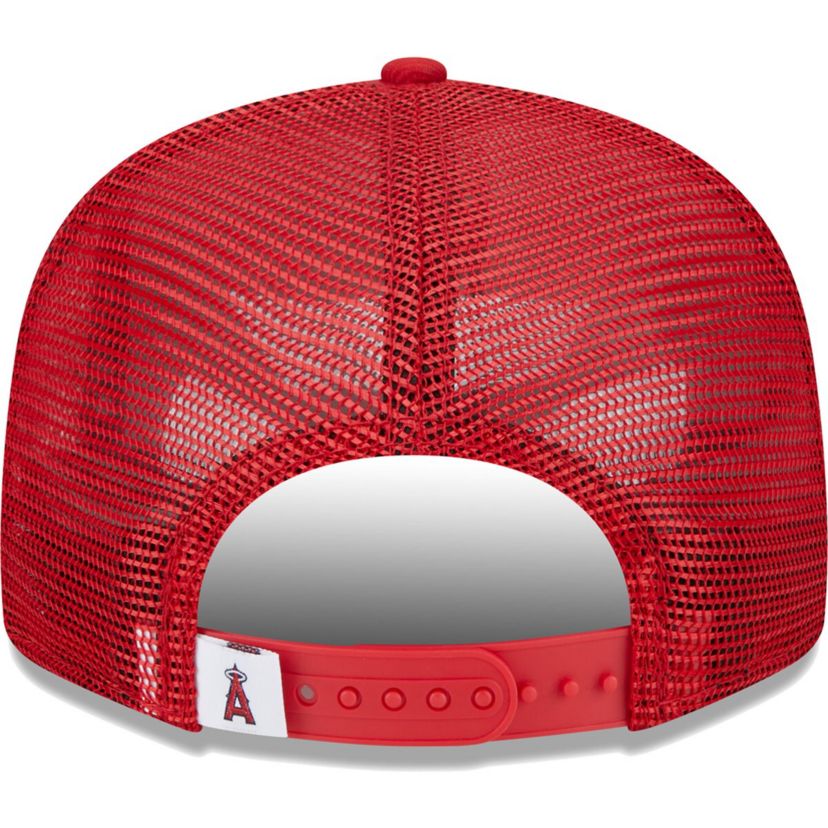 MLB Los Angeles Angels Team Color Trucker 9FIFTY Snapback Hat