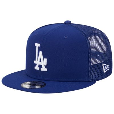 New Era Men's MLB Los Angeles Dodgers Team Color Trucker 9FIFTY Snapback Hat