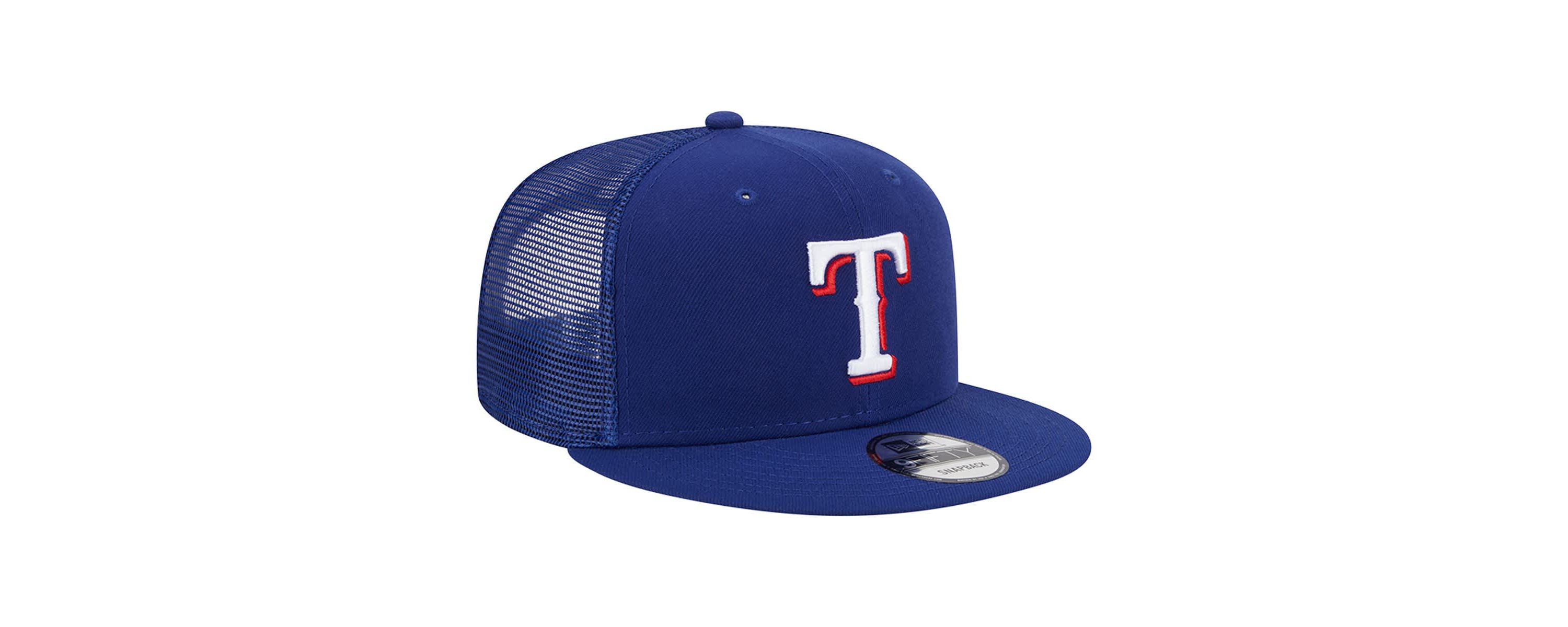 MLB Texas Rangers Team Color Trucker 9FIFTY Snapback Hat