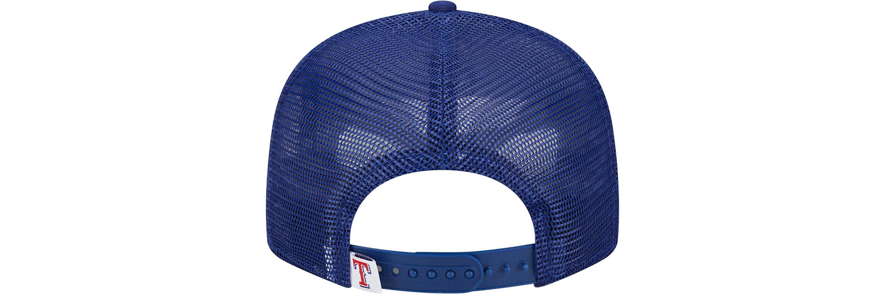 MLB Texas Rangers Team Color Trucker 9FIFTY Snapback Hat