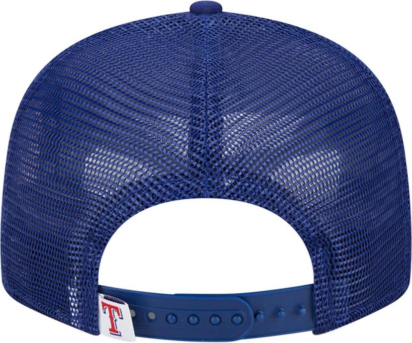 MLB Texas Rangers Team Color Trucker 9FIFTY Snapback Hat
