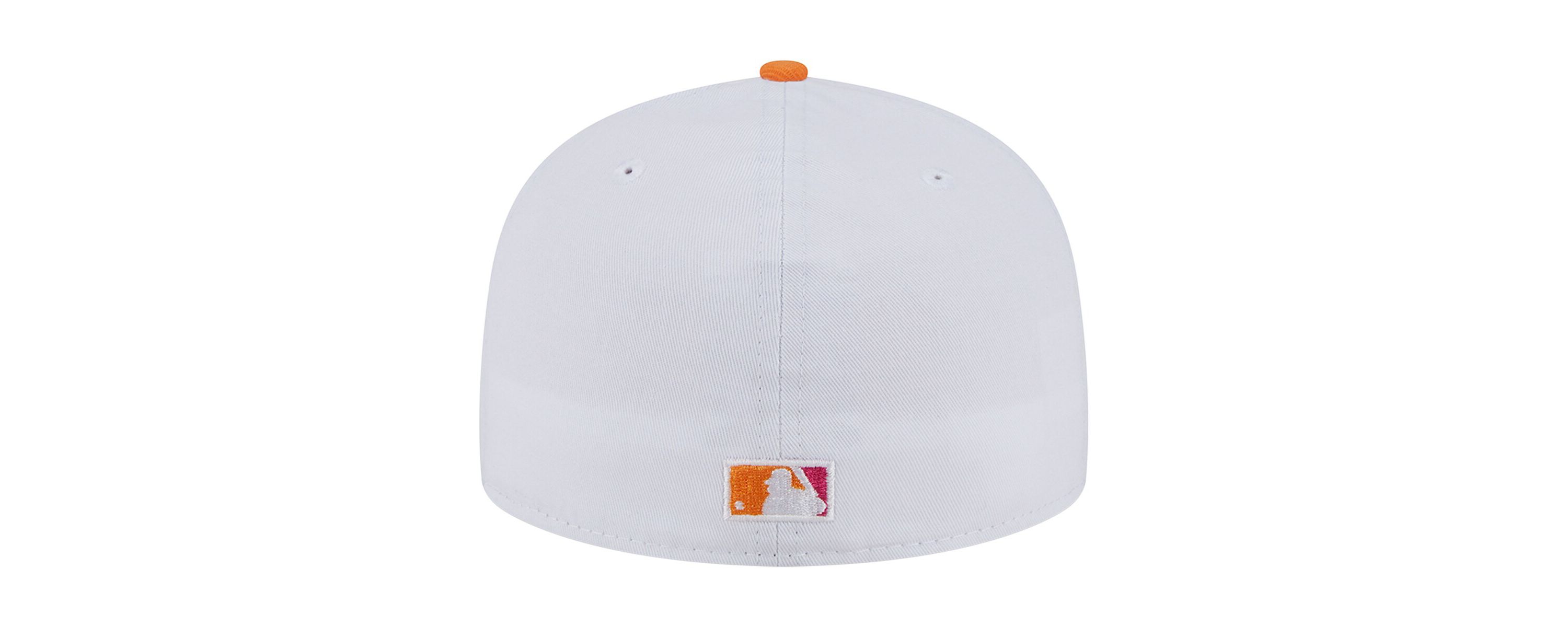 MLB White/Pink Cincinnati Reds 2003 Inaugural Season 59FIFTY Fitted Hat