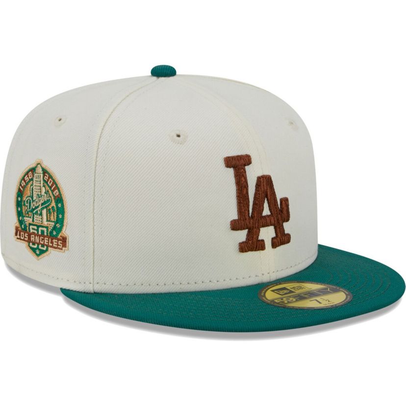 MLB Los Angeles Dodgers Cooperstown Collection Camp 59FIFTY Fitted Hat