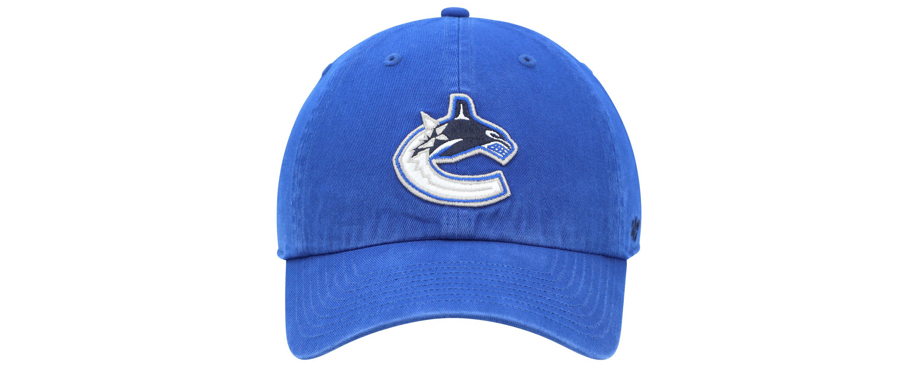 NHL Vancouver Canucks Team Clean Up Adjustable Hat