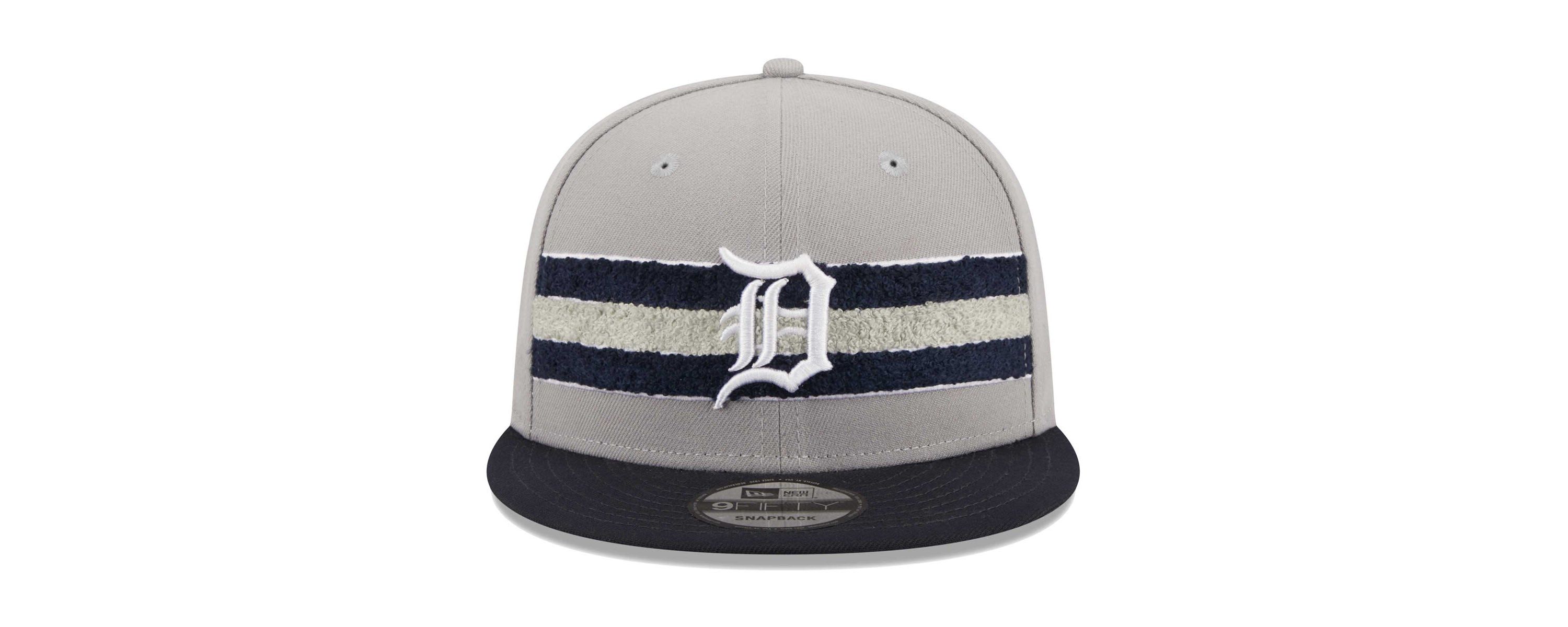 MLB Gray/Navy Detroit Tigers Band 9FIFTY Snapback Hat