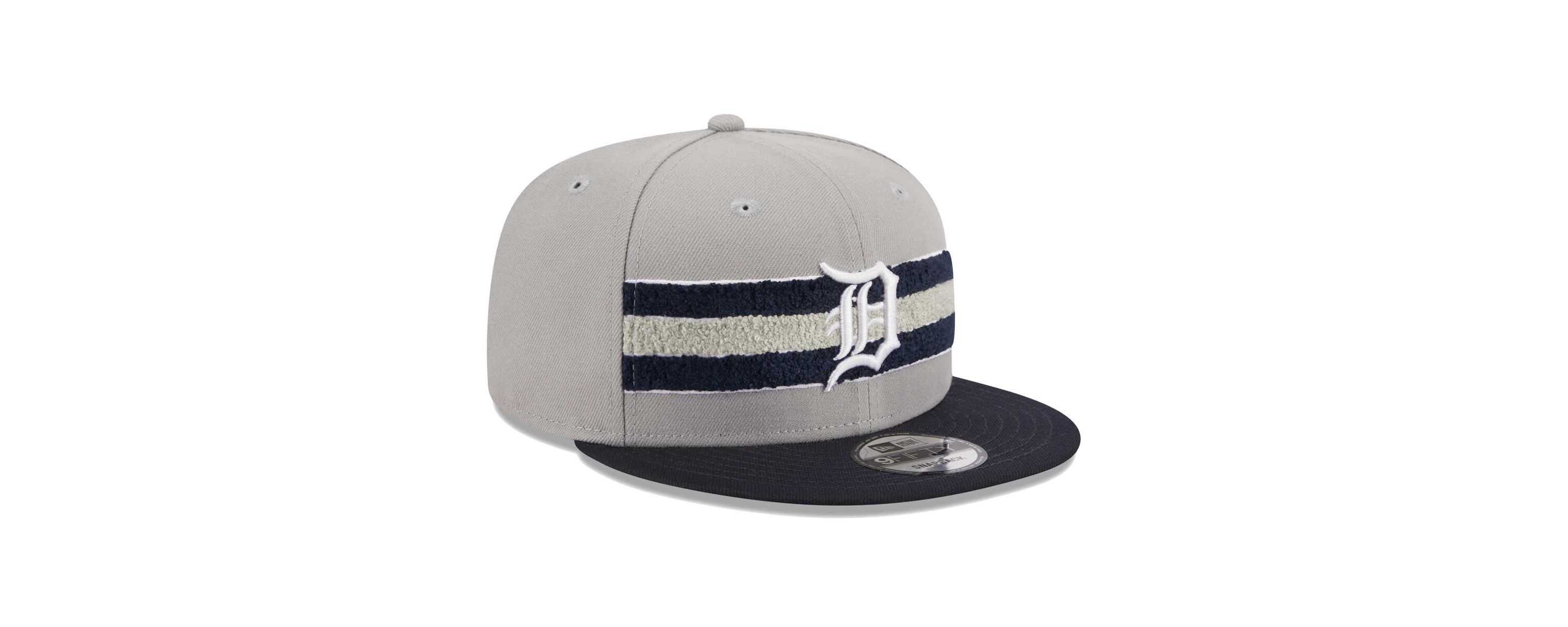 MLB Gray/Navy Detroit Tigers Band 9FIFTY Snapback Hat