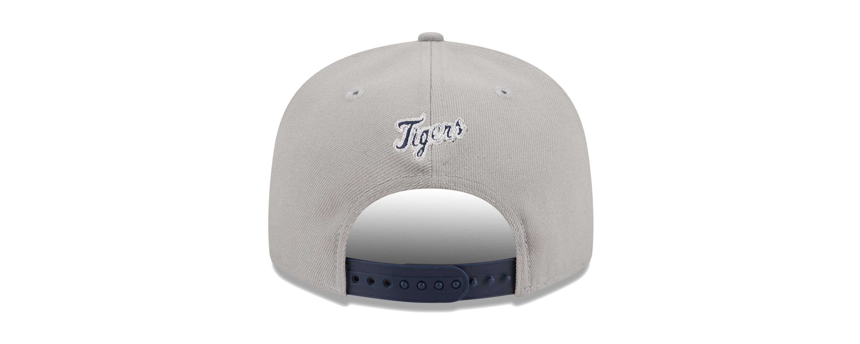 MLB Gray/Navy Detroit Tigers Band 9FIFTY Snapback Hat
