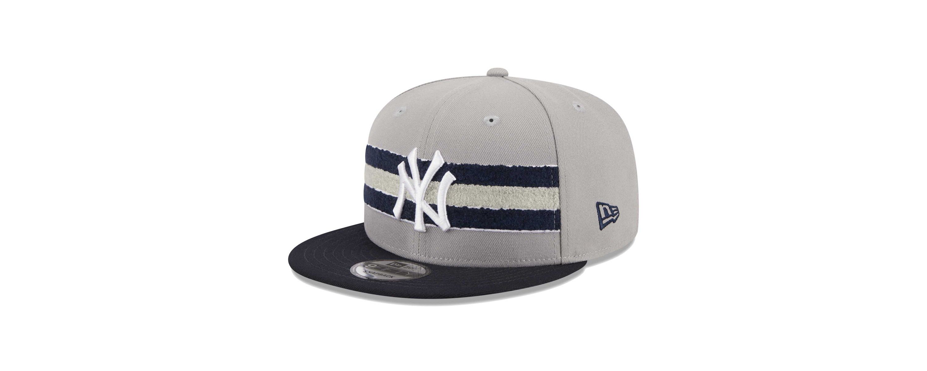 MLB Gray/Navy New York Yankees Band 9FIFTY Snapback Hat