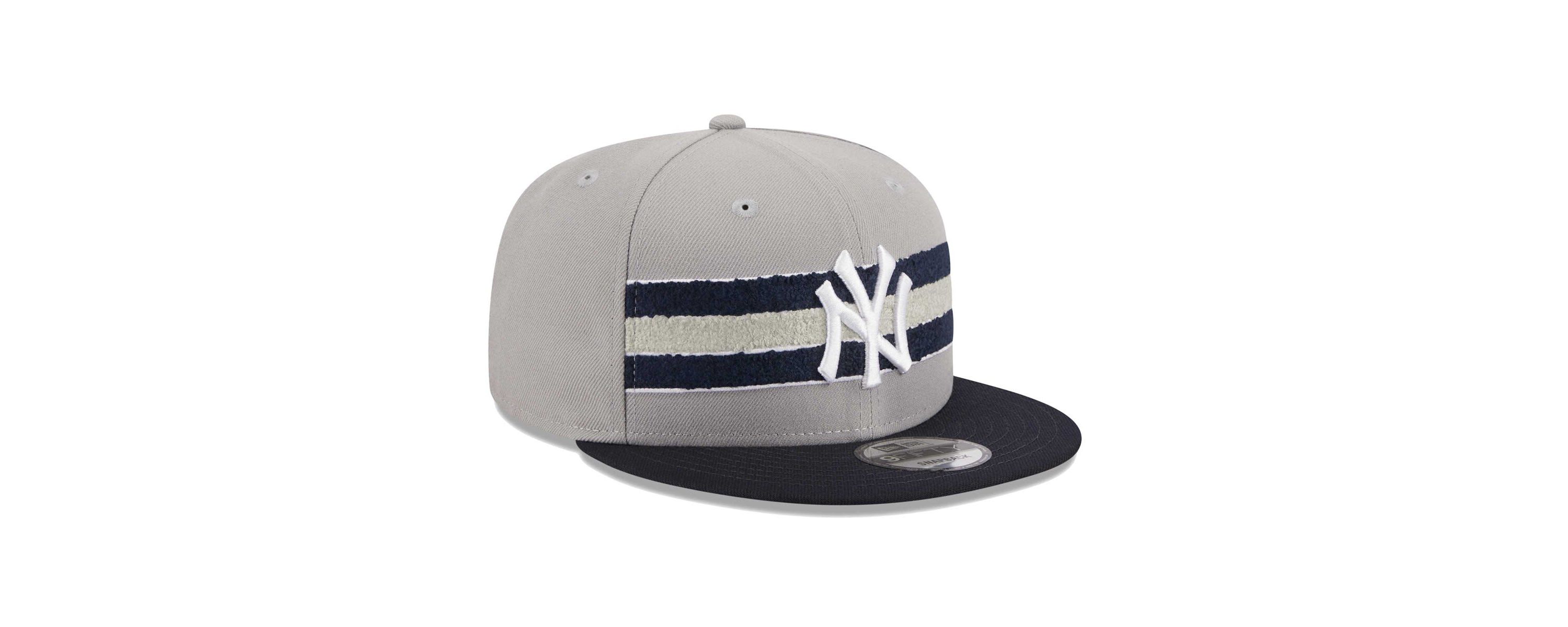 MLB Gray/Navy New York Yankees Band 9FIFTY Snapback Hat