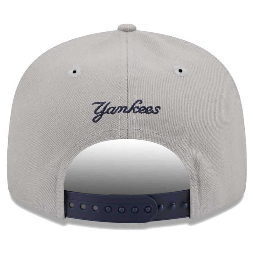 MLB Gray/Navy New York Yankees Band 9FIFTY Snapback Hat