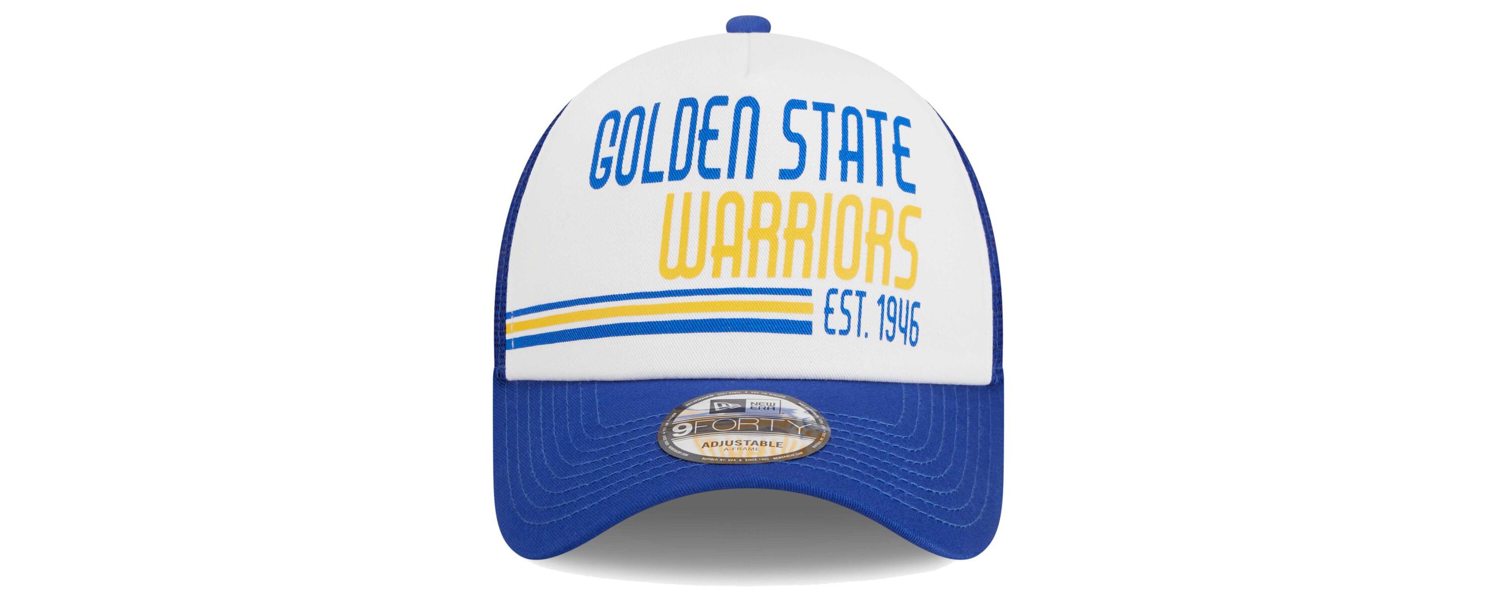 NBA Golden State Warriors Lift Pass Foam Front Trucker 9FORTY Adjustable Hat