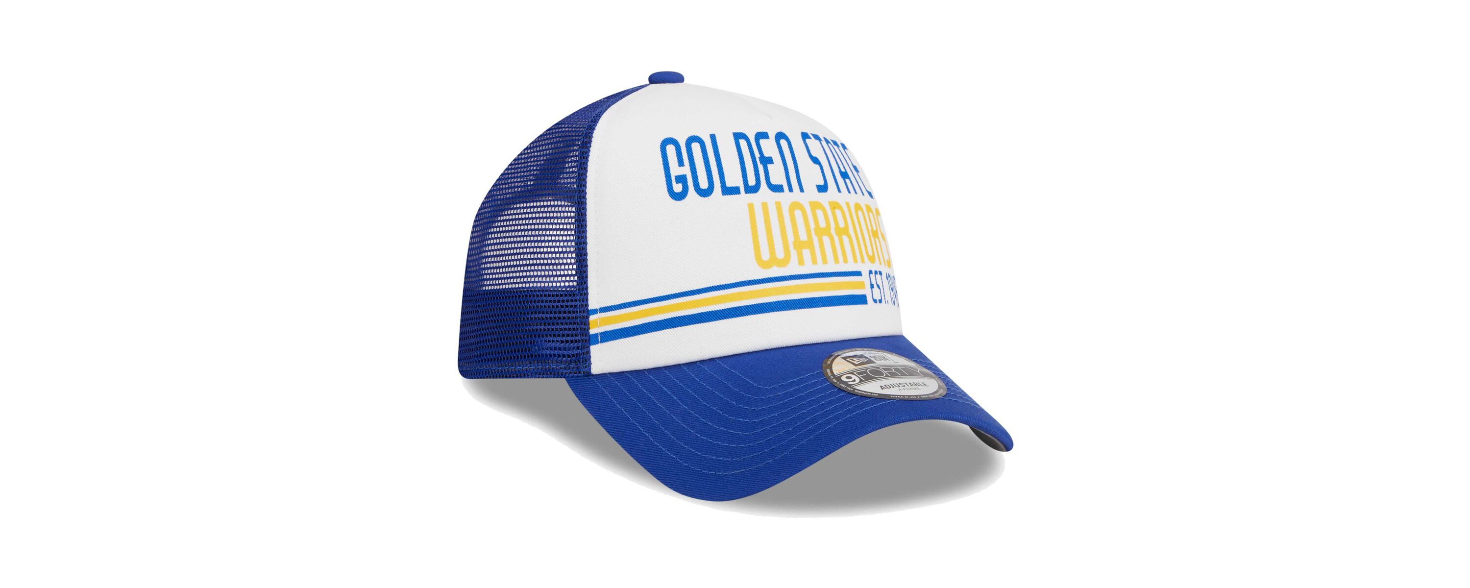 NBA Golden State Warriors Lift Pass Foam Front Trucker 9FORTY Adjustable Hat