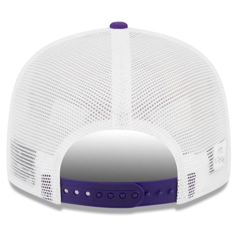 NBA Purple/White Los Angeles Lakers Tear Trucker 9FIFTY Adjustable Hat