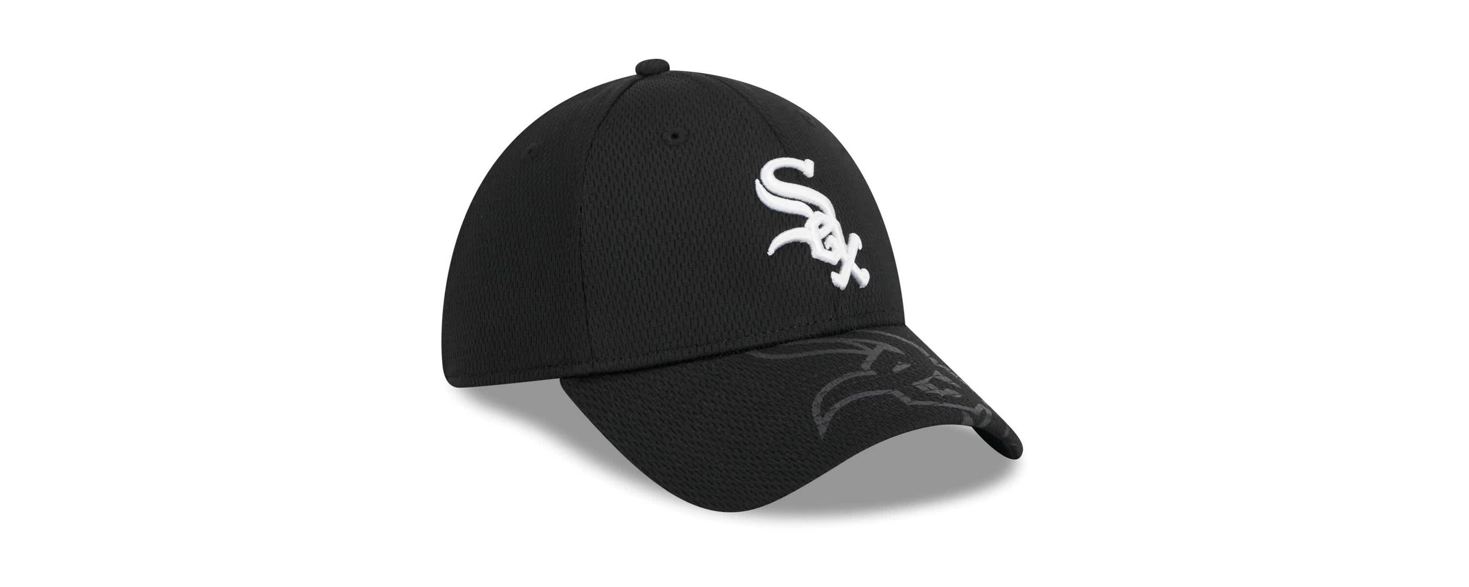 Chicago White Sox MLB Chicago Sox Top Visor 39THIRTY Flex Hat