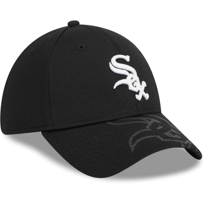 Chicago White Sox MLB Chicago Sox Top Visor 39THIRTY Flex Hat